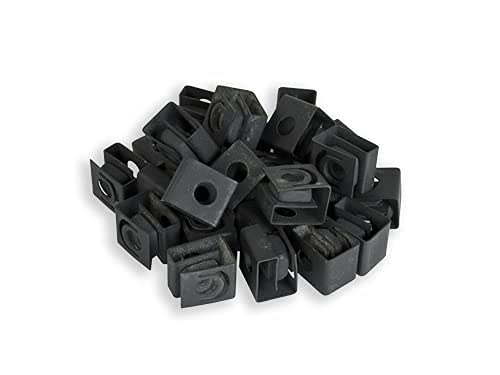 [Australia - AusPower] - RackGold® M6 Slide-on Cage Nuts 25 Pack USA Made 