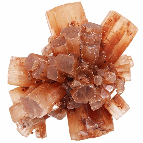 Rockcloud Natural Aragonite Calcite Cluster for Healing Crystal Home Decora