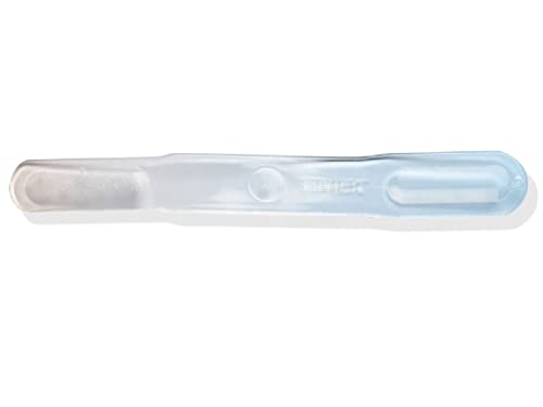 GIMA 25515 Plastic, transaprent tongue depressors, adult/pediatric use, sterile (pack of 90), tongue spatulas, tongue sticks, tongue lollipop