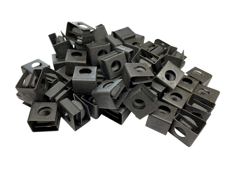 [Australia - AusPower] - RackGold® M6 Slide-on Cage Nuts 50 Pack USA Made 
