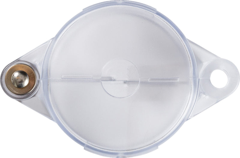 Brady 145581 Gate Valve Lockout Device, 3.1" Diameter, Styrene Acrylonitrile, 1.4" Height, 4.7" Wide, 4.7" Length