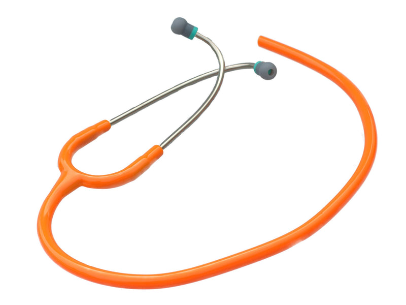 [Australia - AusPower] - Tubing Compatible with Littmann (r) Classic II SE (r) Standard Stethoscope TUBING - 5mm Binaurals T5 Orange 5 