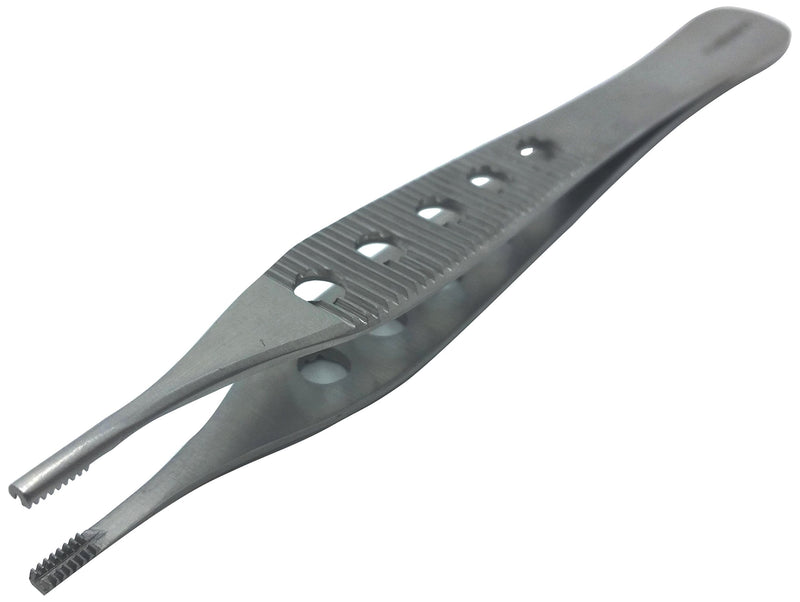[Australia - AusPower] - IMS ADB-475 Premium Quality Adson Brown Tissue Forceps 9 x 9 Teeth Straight 
