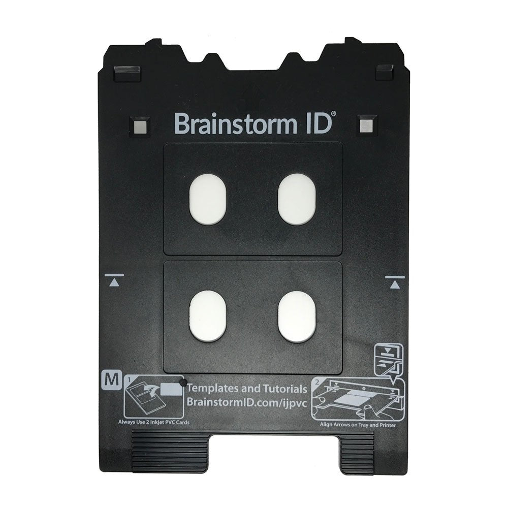[Australia - AusPower] - Brainstorm ID Inkjet PVC Card Tray for Canon PIXMA TS80XX, TS81XX, TS90XX, TS91XX Series Printers (Canon M Tray Printers) 