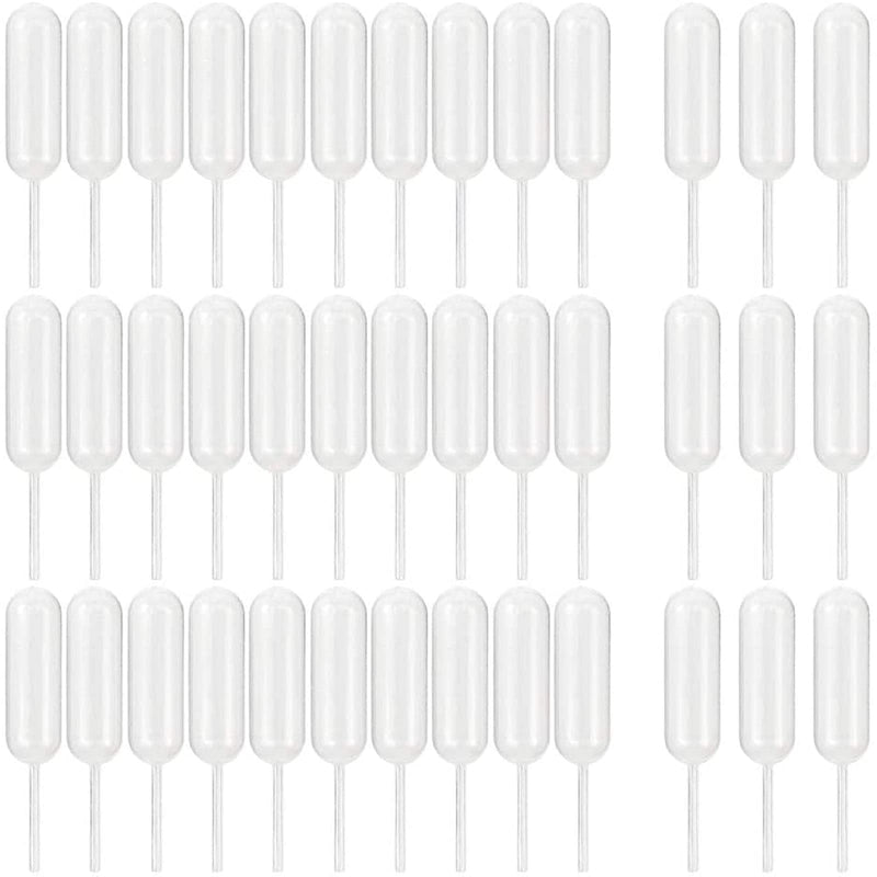 [Australia - AusPower] - Tomnk 350pcs 4ml Plastic Pipettes Squeeze Transfer Pipettes Suitable for Chocolate, Cupcakes, Strawberries 