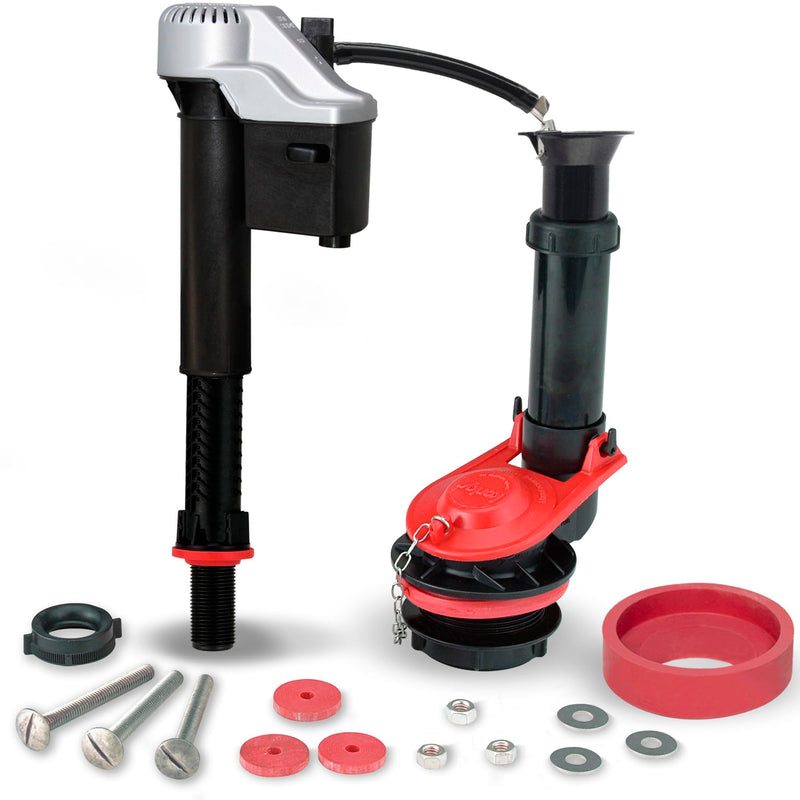 [Australia - AusPower] - Korky Standard 2-inch Complete Toilet Repair Kit, Fixes: Running, Noisy, No/Slow Refill, and No/Weak Flush Toilets, Easy to Install, 4010MP 1 