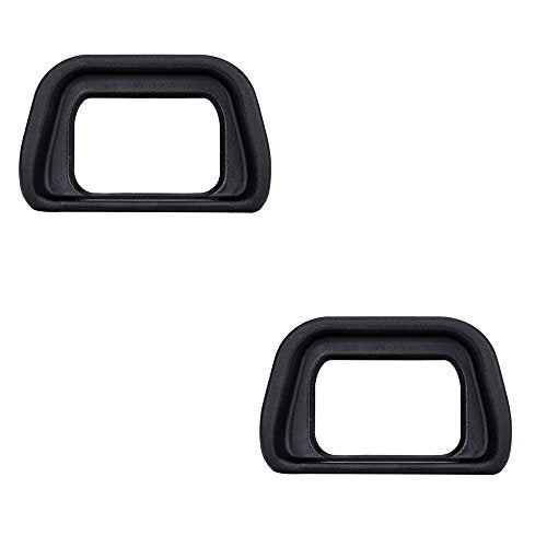 JJC 2-Pack FDA-EP10 Eyecup Eyepiece for Sony A6300 A6100 A6000 Cameras