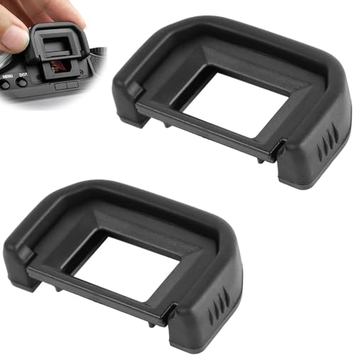 Camera Eyecup Eyepiece Replacement Viewfinder Protector Compatible with Canon EF EOS 300D 350D 400D 450D 500D 550D 600D 1000D 1100D 700D 100D Canon Rebel XT XTi XS XSi T1i T2 T2i T3 T3i T4i T5i SL1