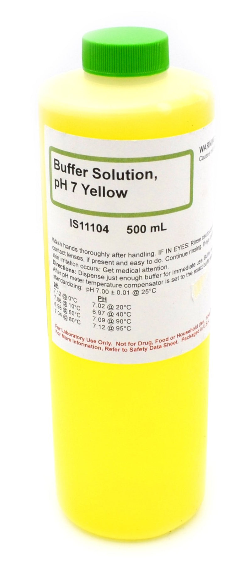 Innovating Science pH 7 Buffer Solution - Ph Up and Down - Ph Calibration Solution Kit - Ph Buffer Calibration Solution - General Hydroponics & Lab Chemicals, Yellow 500mL Ph Kit