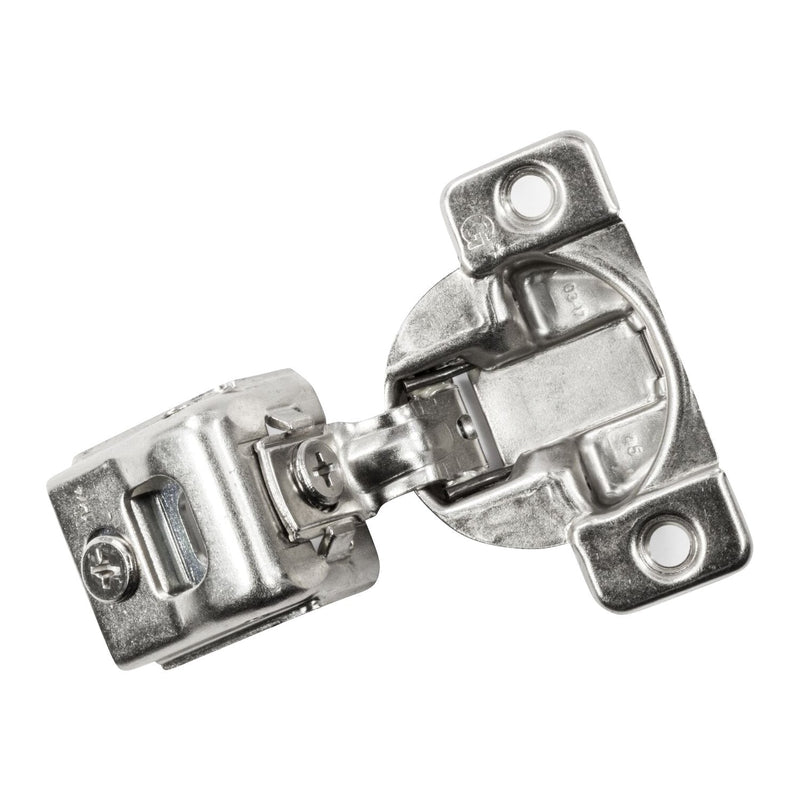 10 Pack Rok Hardware Grass TEC 864 108 Degree 1-1/4" Overlay Self Close Screw On Compact Cabinet Hinge 04493-15 3-Way Adjustment 45mm Screw Hole Pattern, G04493-15