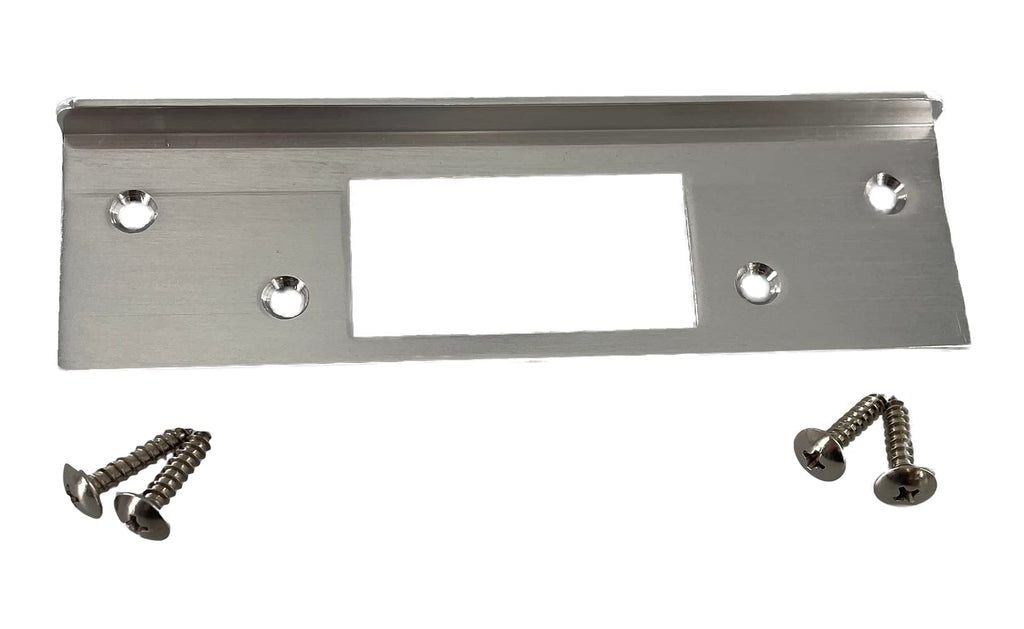 Pro-Lok - ELP-120-AL T-Style 6" x 1-3/4" Latch Protector (Aluminum Finish)