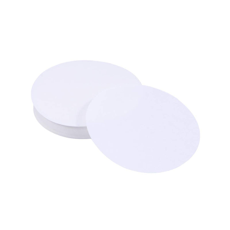 UEETEK Pack of 100 Quality Filter Paper, Diameter 11 cm Paper Discs with Medium Flow Speed for Chemical Applications