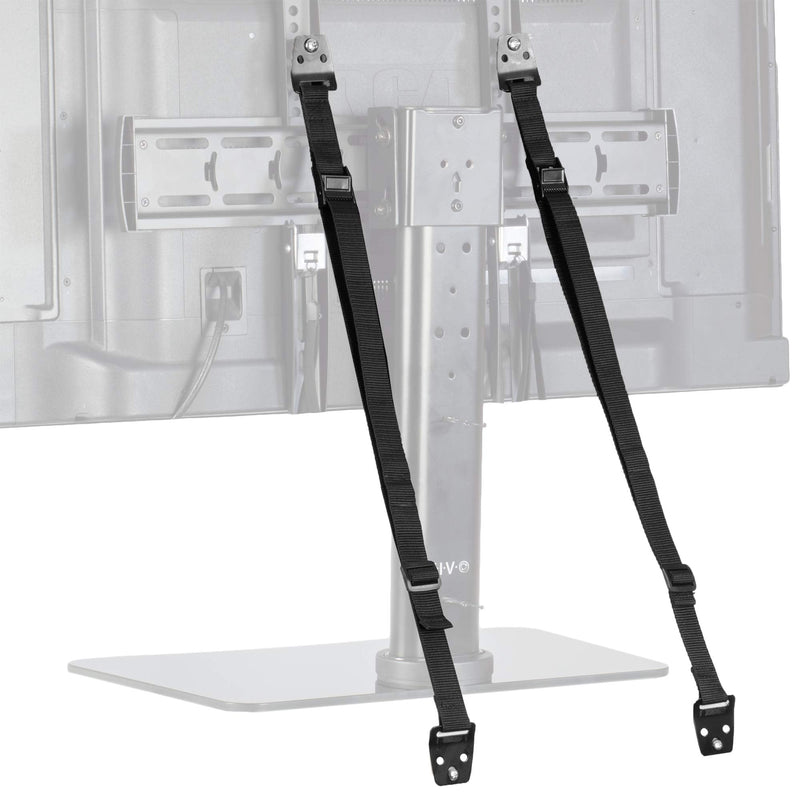 [Australia - AusPower] - TV Anti-Tip Heavy Duty Dual Cable, Non Tipping Safety Strap Kit for Flat Screen and Furniture Mounting STAND-SK02 