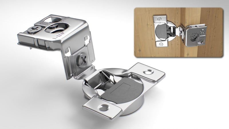 Berta 20-Pack 1-1/4 inch Overlay Soft Closing Face Frame Cabinet Hinges, 105 Degree 6-Ways 3-Cam Adjustment Concealed Kitchen Cabinet Door Hinges with Screwss (1-1/4 in. Overlay, 20 Pieces) 1-1/4 in. Overlay | 20 Pieces