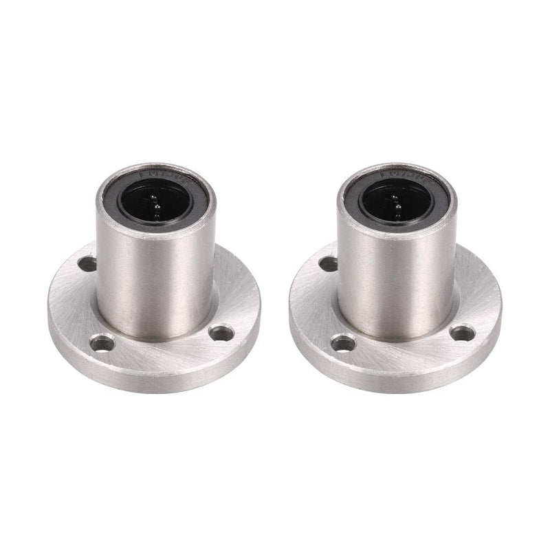 [Australia - AusPower] - uxcell LMF13UU Linear Ball Bearings 13mm Bore 23mm OD 32mm Length Round Flange for CNC Machine 3D Printer 2pcs 