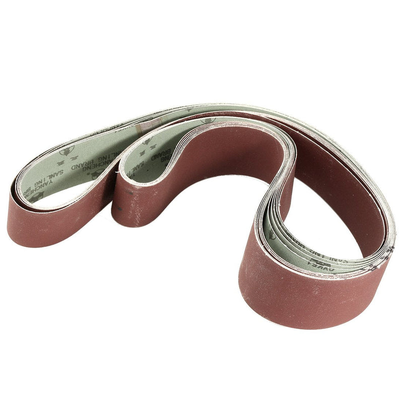 [Australia - AusPower] - uxcell 2-Inch x 72-Inch Aluminum Oxide Sanding Belt 600 Grits Sandpaper Flush Joint for Belt Sander 6pcs 