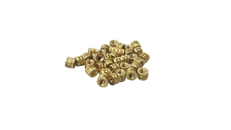 [Australia - AusPower] - initeq] Qty 20 M4-0.7 Threaded Heat Set Inserts for 3D Printing 