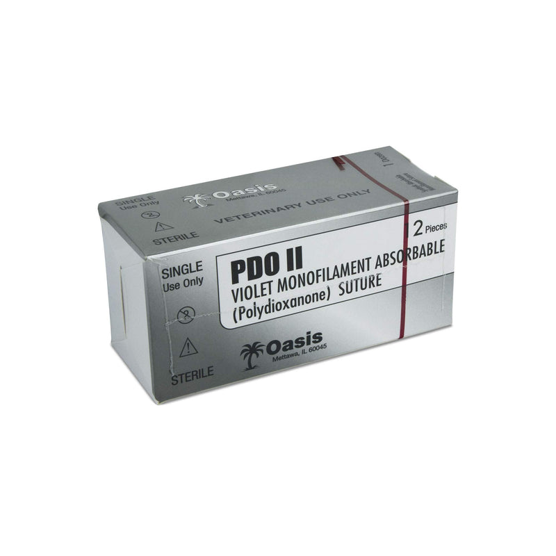 [Australia - AusPower] - Educational Use Veterinary Polydioxanone Suture w/Needle, PDVet 4-0 Box of 12 