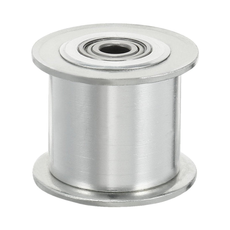 [Australia - AusPower] - uxcell Aluminum 20T 5mm Bore 3mm Pitch Toothless Timing Belt Pulley for 15mm Belt 