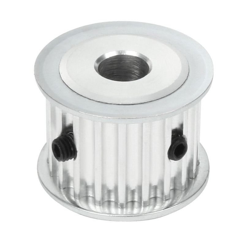 [Australia - AusPower] - uxcell Aluminum 20 Teeth 8mm Bore 5mm Pitch Timing Belt Pulley for 20mm Belt 