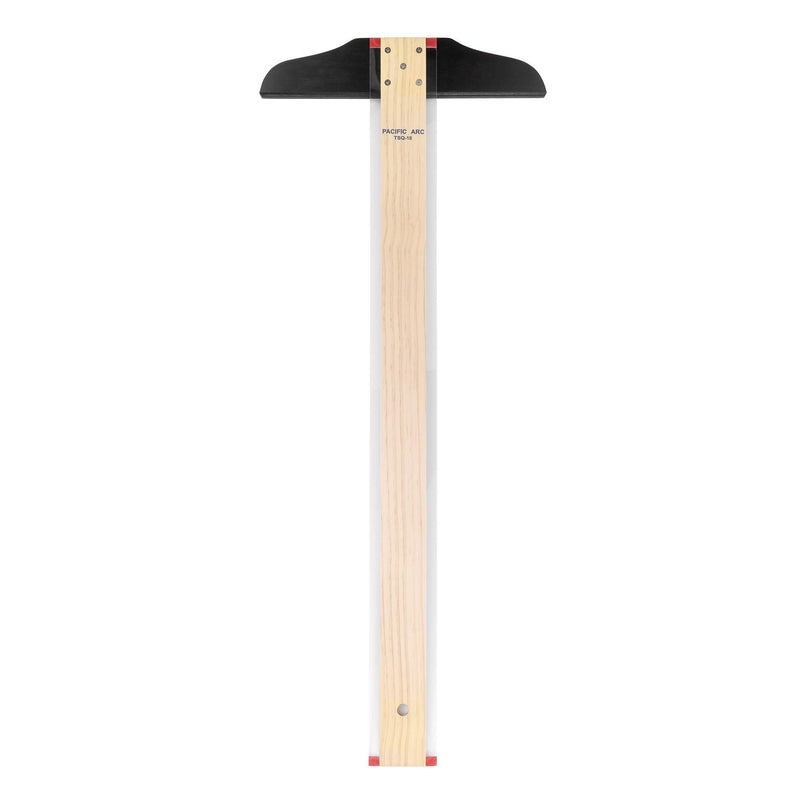 Pacific Arc 36 Inch T Square, Traditional Maple Blade with Acrylic Edge