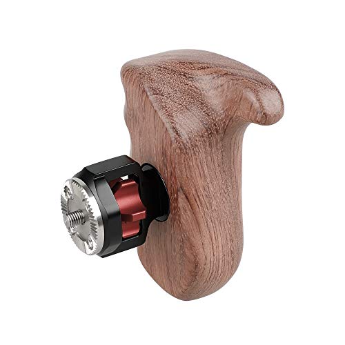 CAMVATE Wooden Handle Grip with Rosette Standard Accessory(Right Hand)