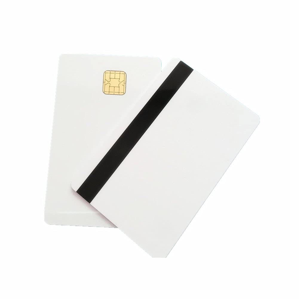[Australia - AusPower] - UNFUSED J2A040 40k EEPROM with 2 Track Hi CO Magstripe Compatible JCOP21 36K Java JCOP Based Smart Card with SDK Kit 5 Pcs by XCRFID White 
