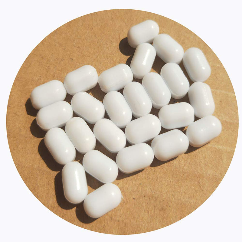 [Australia - AusPower] - Magnetic Stirrer Stir Bar PTFE Magnetic Mixer Stir Bars (6X10mm, Cylinder Shape, 10PCS) 6X10mm,10pcs 