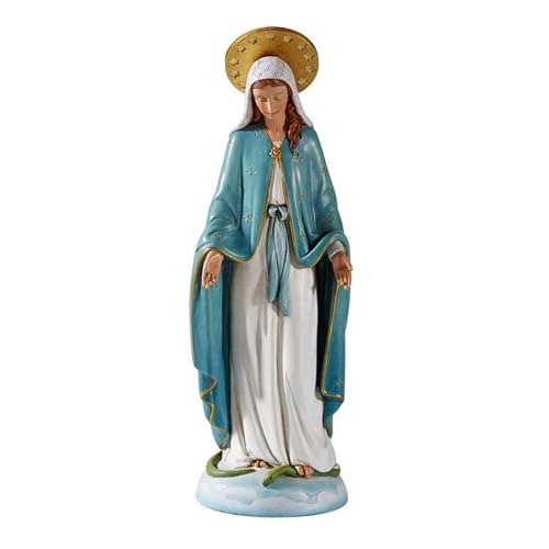 Avalon Gallery Our Lady of Grace Resin Figurine Inspired by Sister M.I. Hummel, 8 Inch 8-Inch