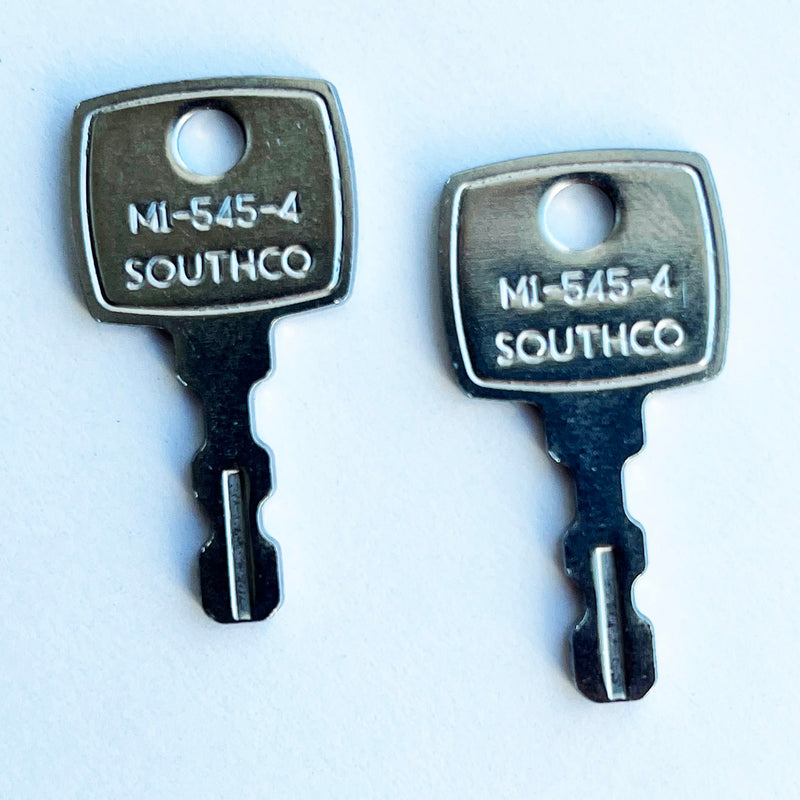[Australia - AusPower] - Southco M1-545-4 Key for Push Locks, Compression Locks 