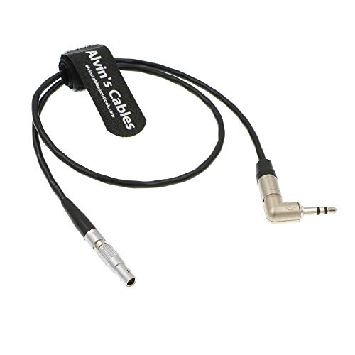 Alvin's Cables Easync Sync Time Code Cable for RED Epic 4 Pin Male to 3.5MM TRS