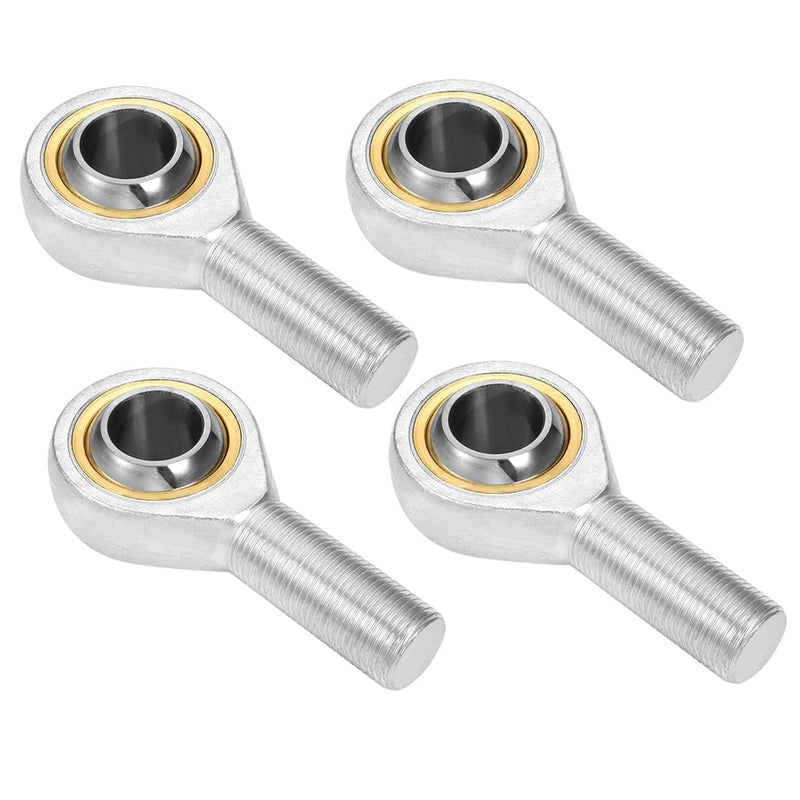 [Australia - AusPower] - uxcell SA8T/K, Rod End Bearing, 8mm Inside Dia Male Thread Economy Right Hand 4pcs 4 