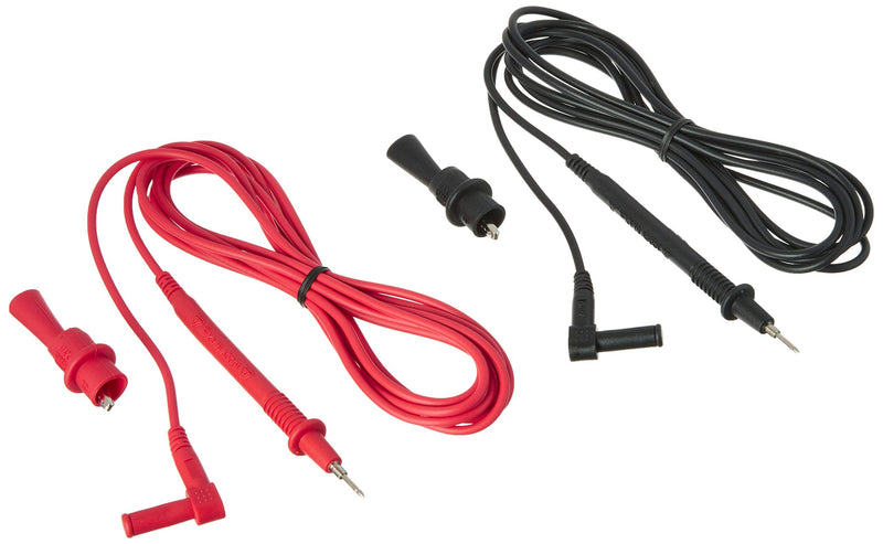 ES 629-10 Ten Foot Test Leads w/Screw Off Alligator Clips, 1 Pack