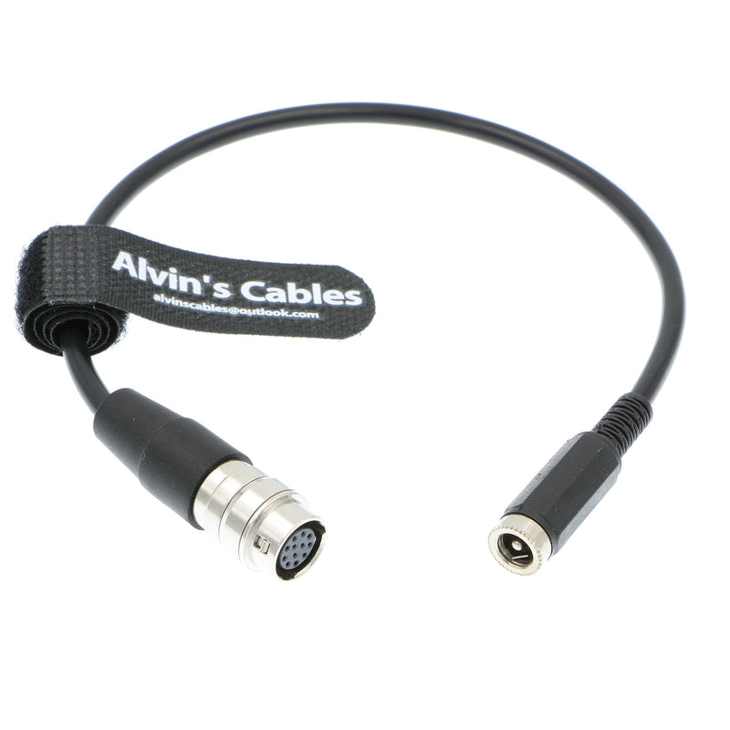[Australia - AusPower] - Alvin's Cables 12 Pin Hirose to DC 12v Female Cable for GH4 Power B4 2/3" Camera Lens 