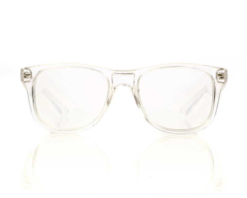 [Australia - AusPower] - Spiral Diffraction Glasses - for Raves, Festivals and More Clear Spiral - Clear 