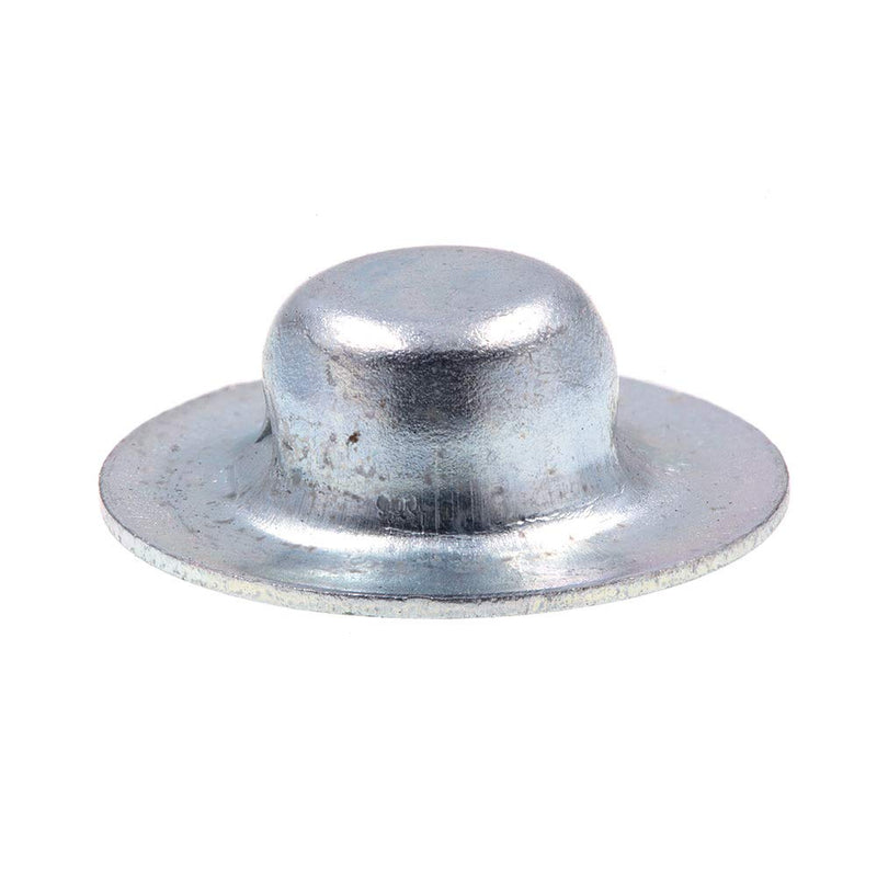 Prime-Line 9078486 Axle Hat Push Nuts, 1/4 In., Zinc Plated Steel (20 Pack) 1/4 in. -20