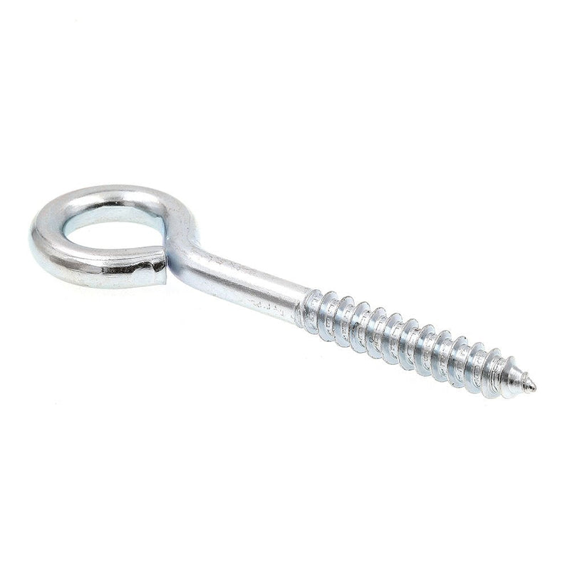[Australia - AusPower] - Prime-Line 9067941 Screw Eye, Lag Thread, 3/8 in X 4-1/2 in, Zinc Plated Steel, Pack of 10 