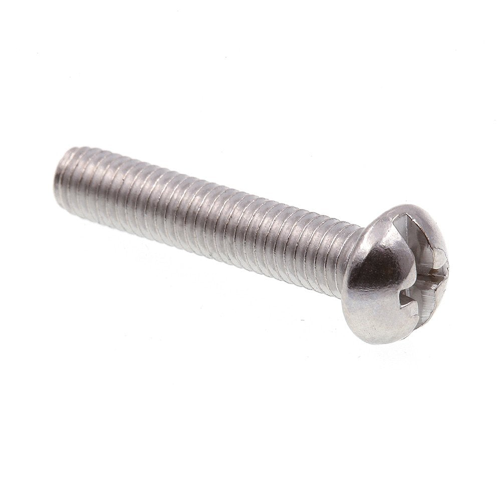 Prime-Line 9004253 Machine Screw, Round Head, Slotted/Phillips Combo, #10-32 X 1 in, Grade 18-8 Stainless Steel, Pack of 25 25 Pack