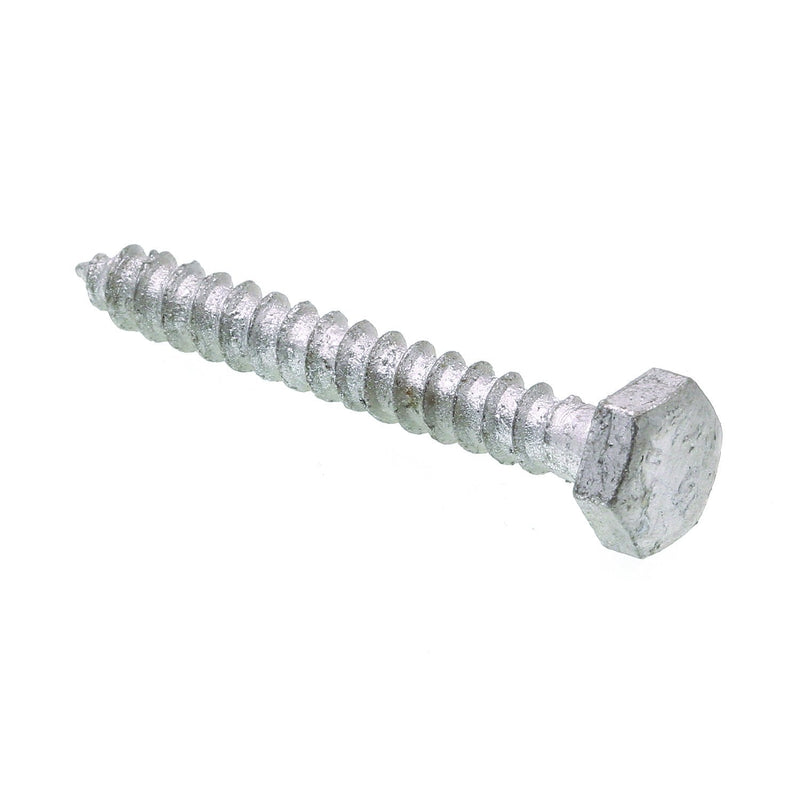 Prime-Line 9055059 Hex Lag Screws, 1/4 In. X 2 In., A307 Grade A Hot Dip Galvanized Steel , 25 Count ( Pack of 1) 25 Count ( Pack of 1)