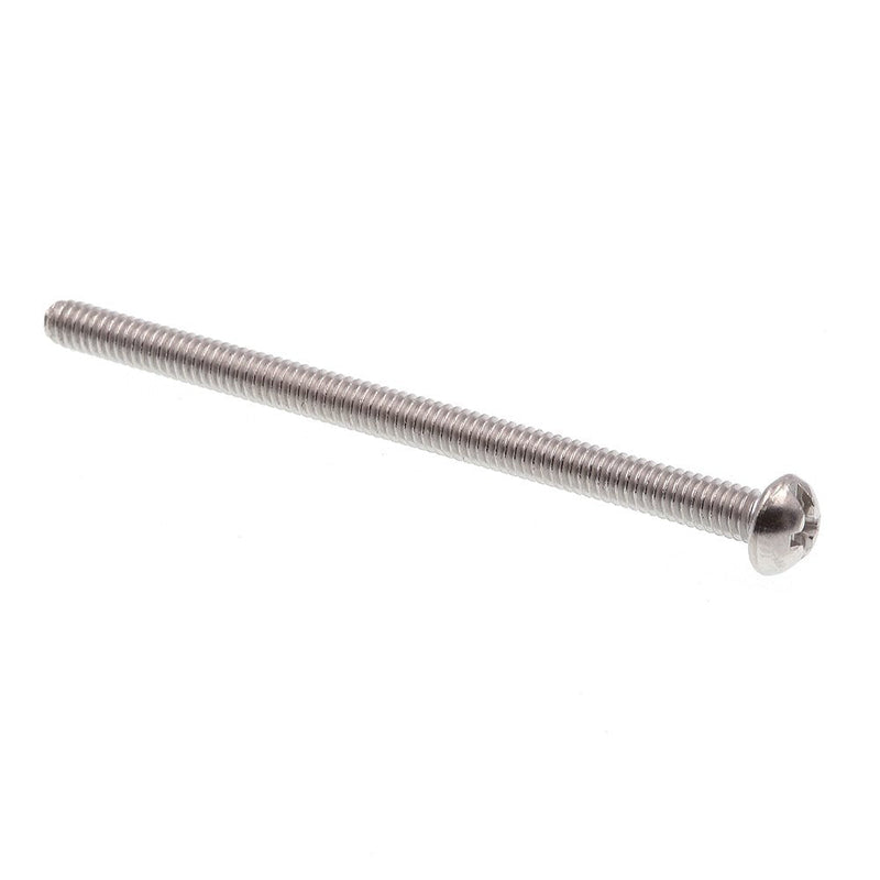 Prime-Line 9003968 Machine Screw, Round Head, Slotted/Phillips Combo, #8-32 X 2-1/2 in, Grade 18-8 Stainless Steel, Pack of 20 20 Pack