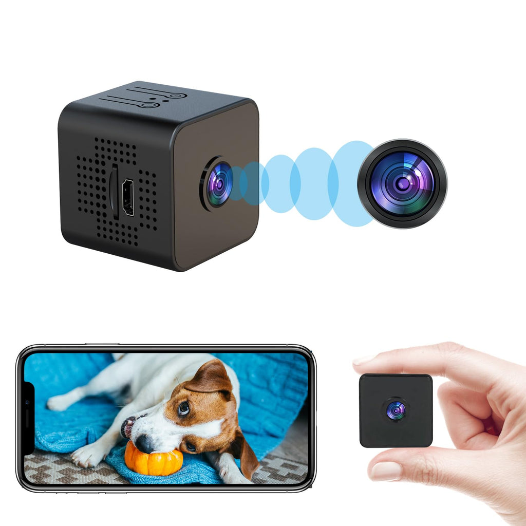 [Australia - AusPower] - 2024 New Hidden Camera - Spy Camera - Micro Camera - Mini Camera - Nanny Cam - Small Cameras for Spying - Indoor and Outdoor Camera with Night Vision - Surveillance Camera Full HD 1080Pâ€¦ 