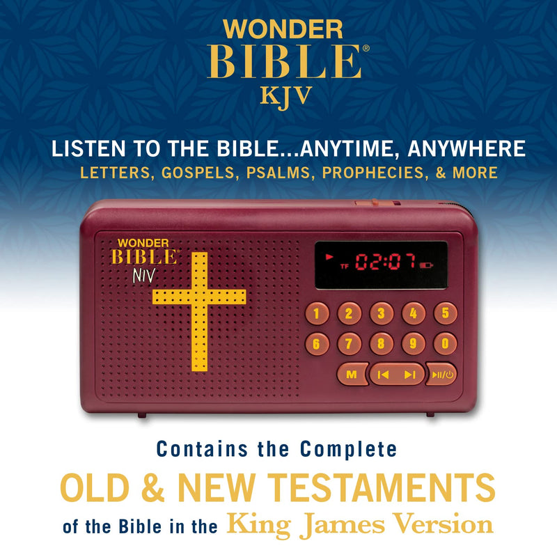 [Australia - AusPower] - KJV- The Audio Bible Player That Speaks, King James Version, New & Old Testament as Seen On TV 