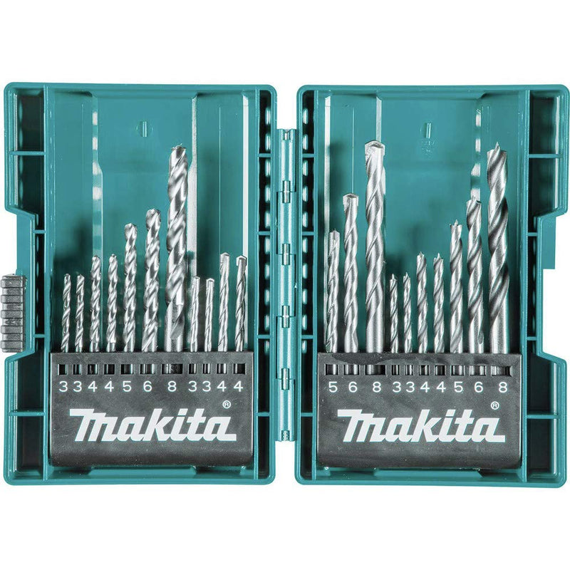 Makita B-44884 21 Pc. Assorted Metric Drill Bit Set