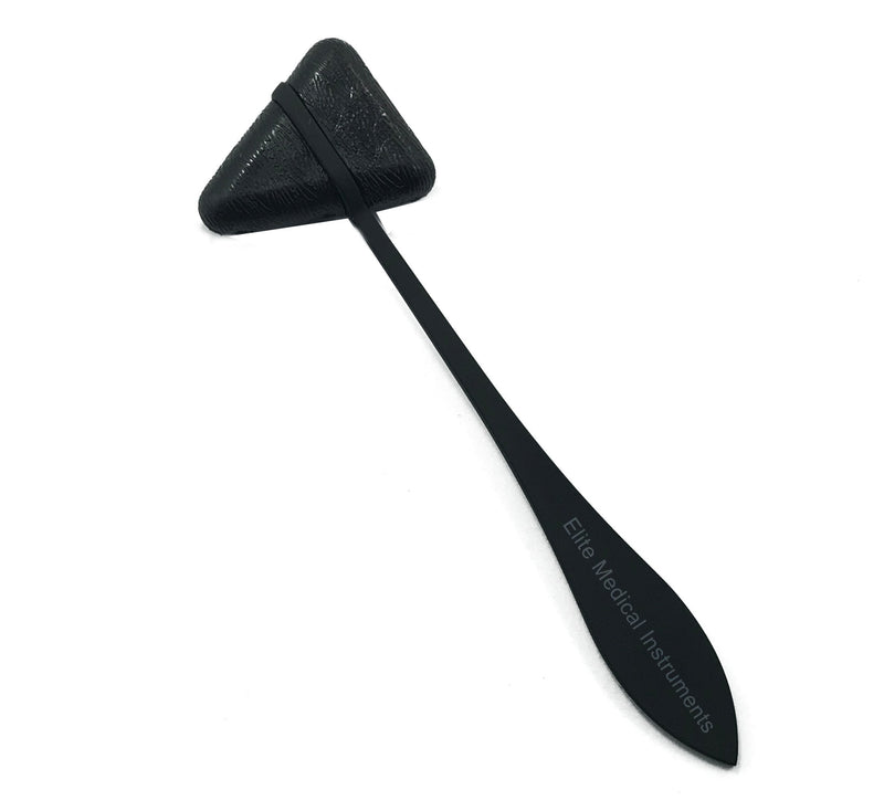 [Australia - AusPower] - EMI Deluxe Taylor Percussion Reflex Hammer - Tactical Stealth Black - Neurological Reflex Testing Tool for Doctors, Nurses, and Physical Therapists 