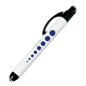 [Australia - AusPower] - EMI Nurse Quick Light Pupil Gauge Medical Diagnostic Reusable Penlight - White 