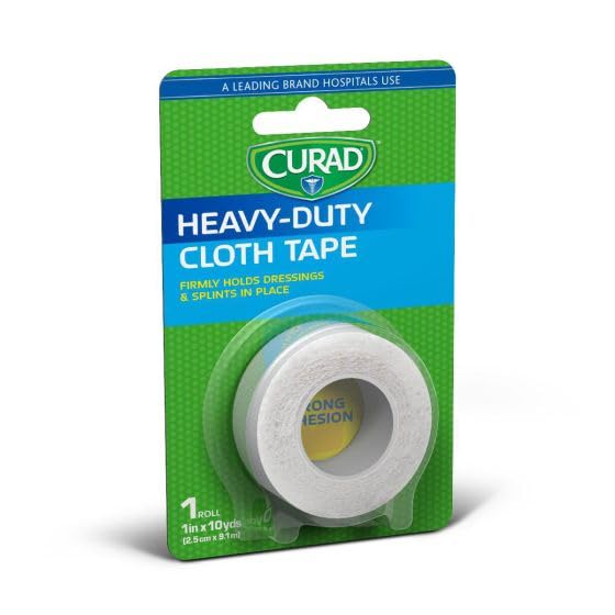 [Australia - AusPower] - CURAD Heavy-Duty Cloth Tape, 1" x 10 yds., 