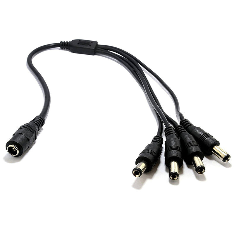 [Australia - AusPower] - SPT Security Systems 4-Port DC Power Splitter (10 Piece per Pack), Black - 93-P104-10 
