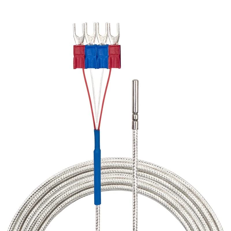 [Australia - AusPower] - PerfectPrime TL4200, 4 Wires Class A RTD PT100 Temperature Sensor/Probe, -200~200°C / -328~392°F, 2 Meter Long -200 ~ 200°C (-328 ~ 392°F) 