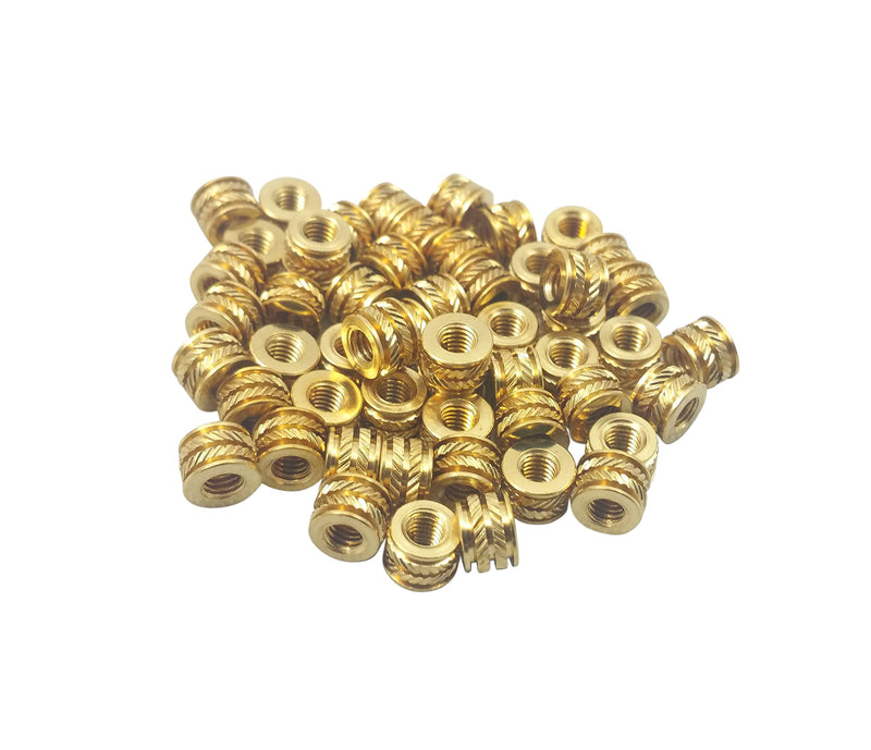 [Australia - AusPower] - [initeq] Qty 100 M4-0.7 Threaded Heat Set Inserts for 3D Printing 