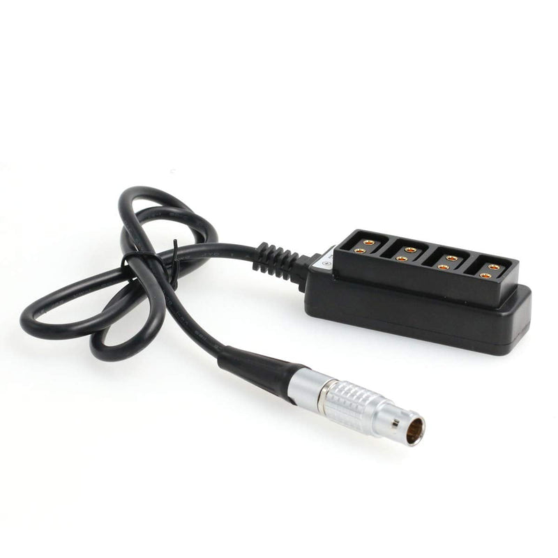 [Australia - AusPower] - DRRI Straight 0B 2pin Male to 4-port Female Hub Adapter Cable for ARRI ALEXA/Red Sony camera 